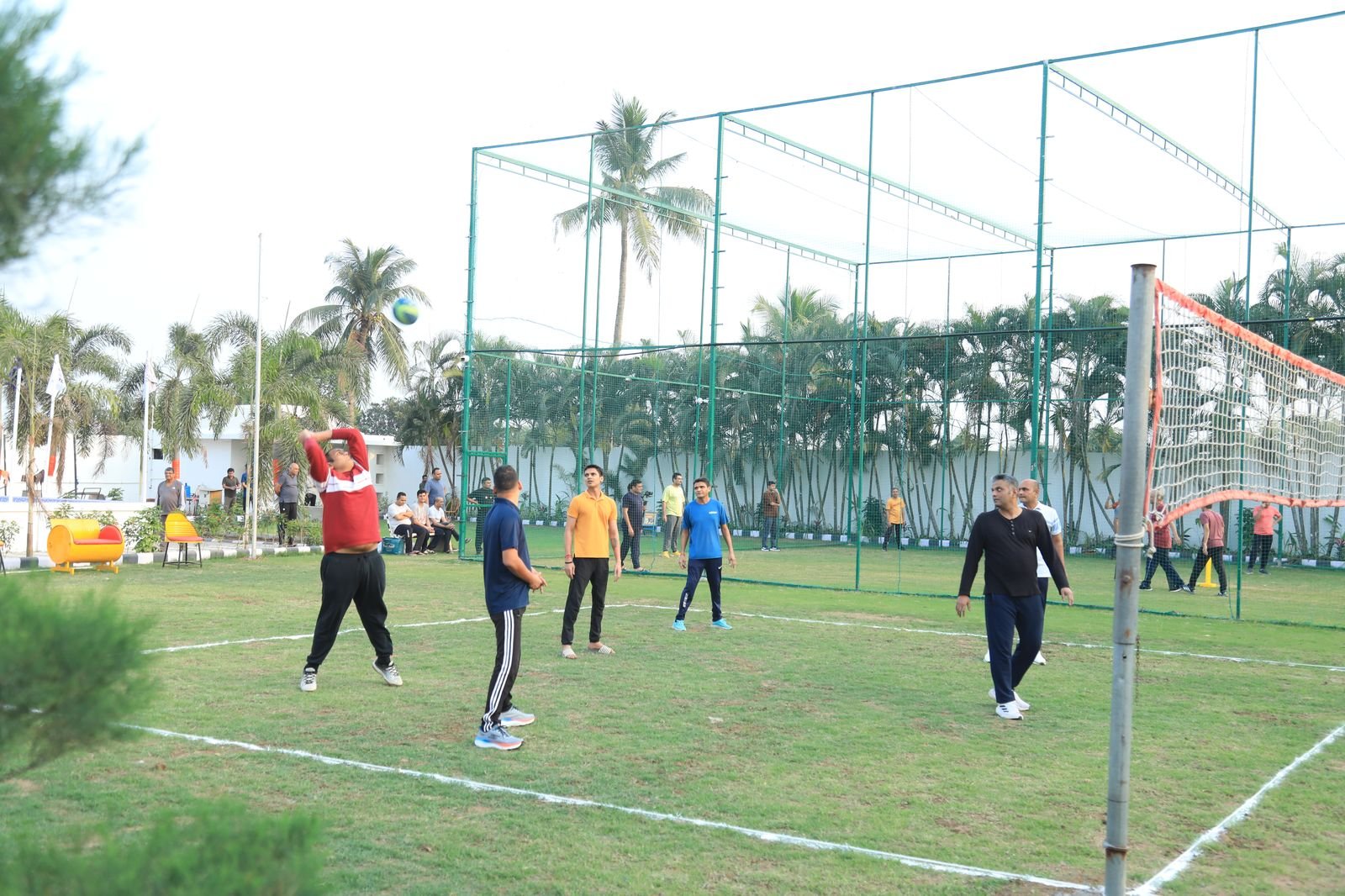 Volleyball court at TCT Rehab